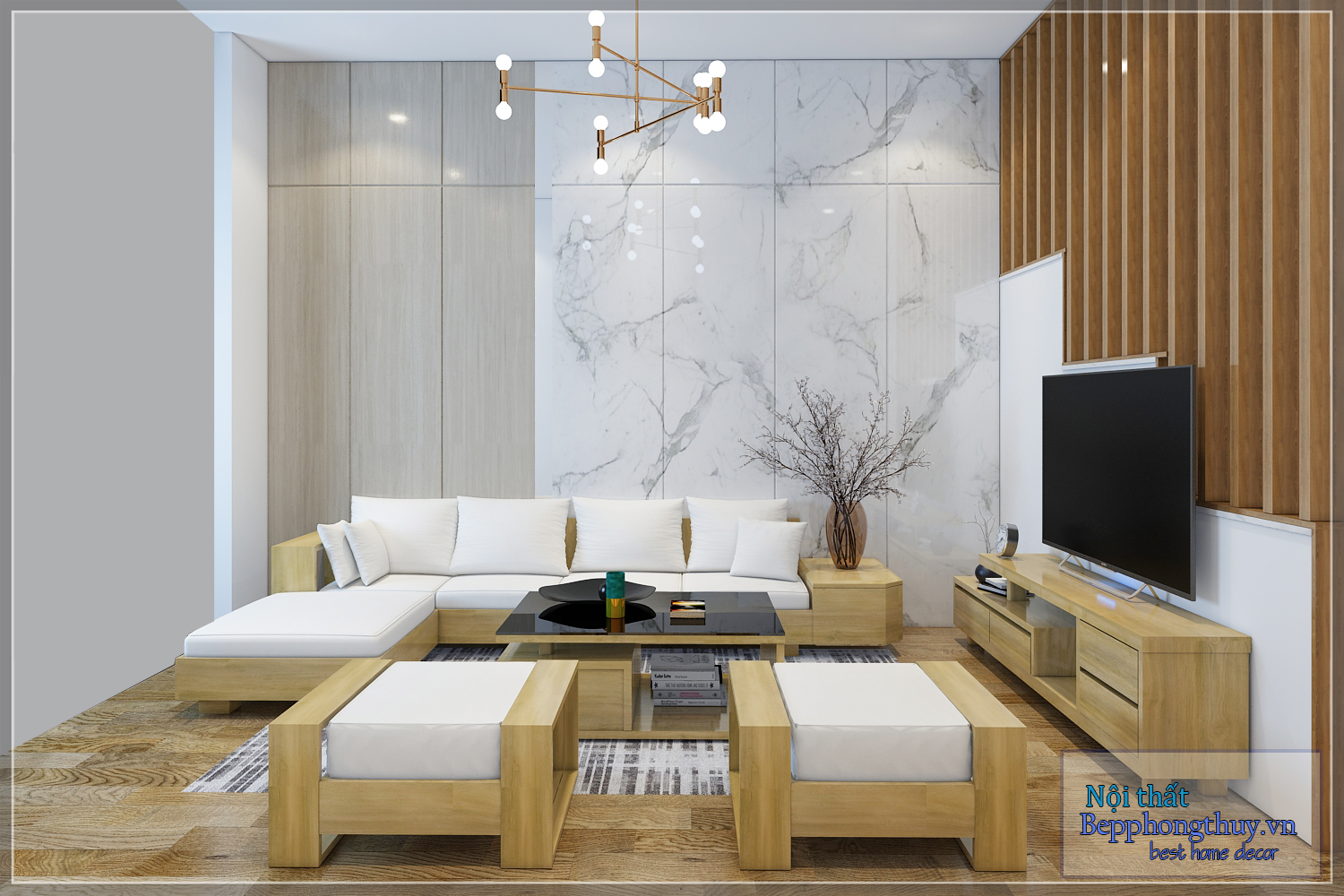 Thiết kế nội thất nhà phố An Trai