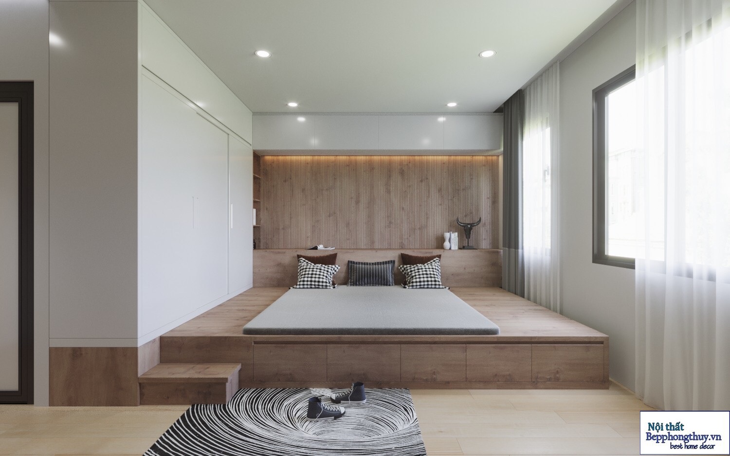 Thiết kế nội thất nhà phố Móng Cái 4
